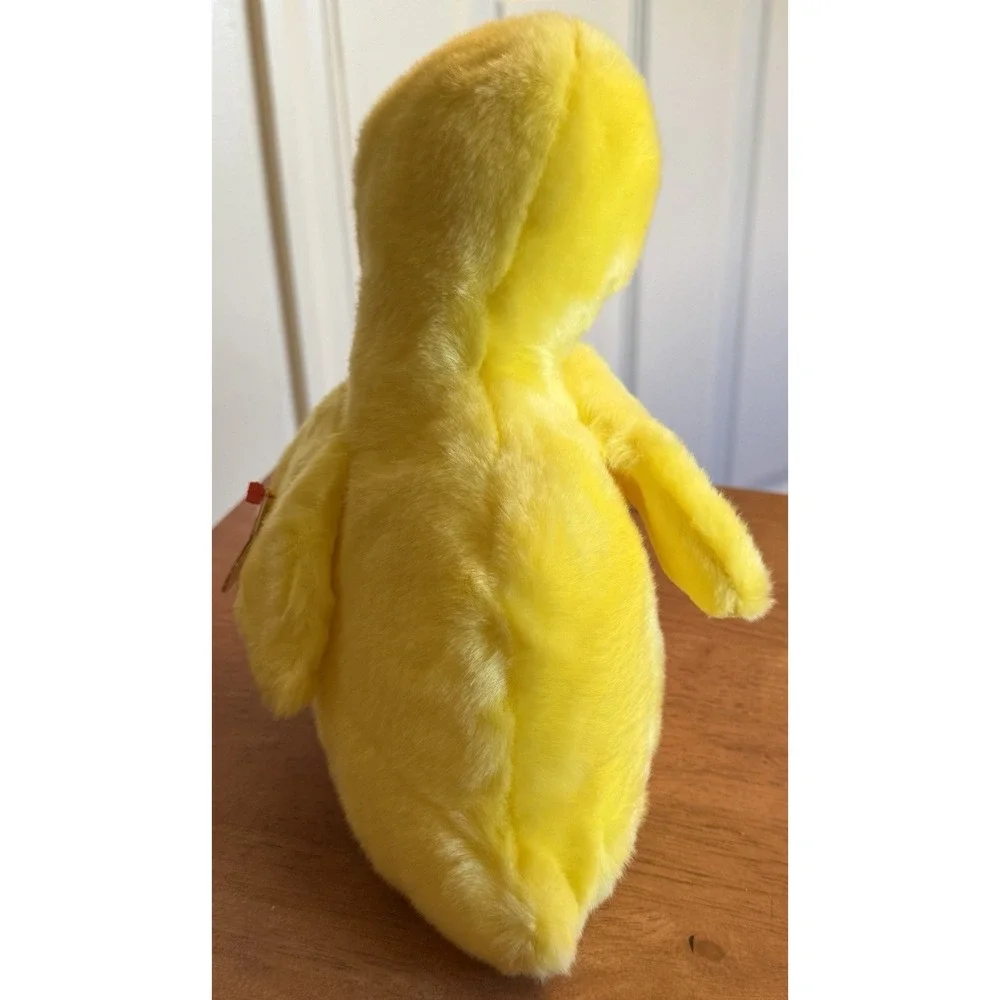 Ty Beanie Buddies 1998 Quackers 9'' Yellow Duck‎ Plush Retired MWMT